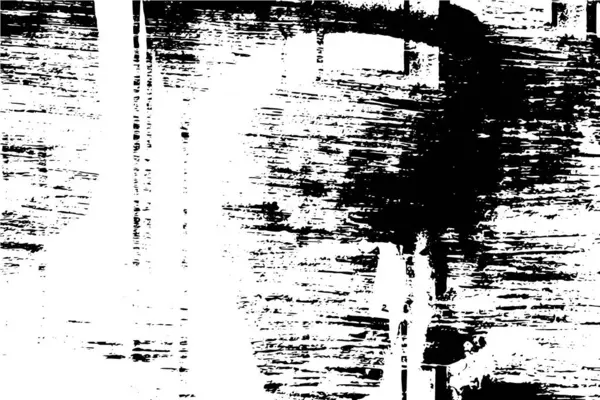 Тертая Текстура Поцарапанный Черный Белый Фон Текстура Гранжа — стоковый вектор