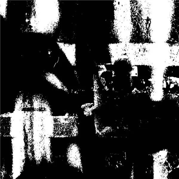 Abstracte Achtergrond Monochrome Textuur Zwart Wit — Stockvector
