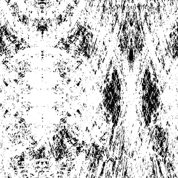 Rukopisné Pozadí Potíží Grunge Textura Abstraktní Černobílá Ilustrace Vektor — Stockový vektor