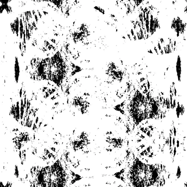 Rukopisné Pozadí Potíží Grunge Textura Abstraktní Černobílá Ilustrace Vektor — Stockový vektor