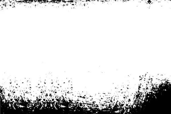 インク印刷の苦境の背景 グランジテクスチャー 抽象的な黒と白のイラスト ベクター — ストックベクタ