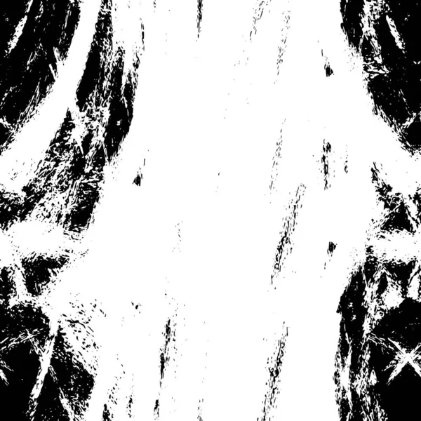 Bläcktryck Nödvändig Bakgrund Grunge Texture Abstrakt Svartvitt Illustration Vektor — Stock vektor