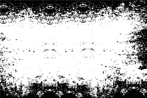 油墨印刷困难背景 Grunge纹理 摘要黑白图解 — 图库矢量图片