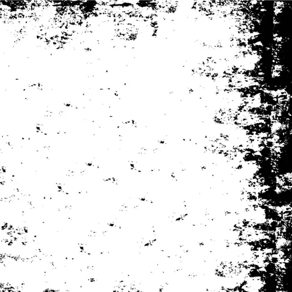Stampa Inchiostro Sfondo Emergenza Grunge Texture Illustrazione Astratta Bianco Nero — Vettoriale Stock