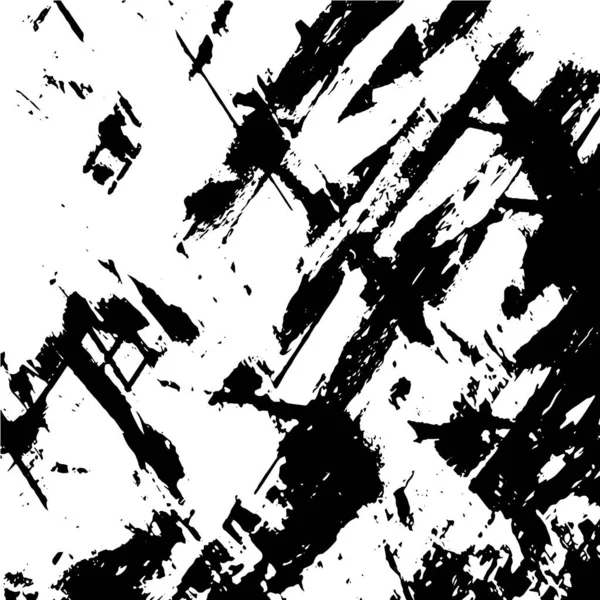Hintergrund Schwarz Weiß Abstrakter Texturvektor Mit Dunklen Flecken Hellen Netzen — Stockvektor