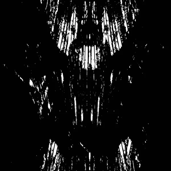 Hintergrund Schwarz Weiß Abstrakter Texturvektor Mit Dunklen Flecken Hellen Netzen — Stockvektor