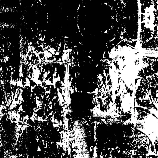 黒と白の抽象的なテクスチャベクトル 暗い斑点 淡い網 線と図面 — ストックベクタ