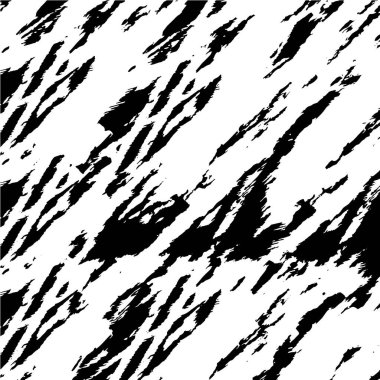 Grunge üst üste biniyor. Soyut siyah-beyaz vektör arkaplanı. Kirli desenli tek renkli vintage yüzey. 