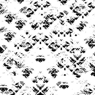 soyut siyah ve beyaz grunge şablonu, vektör illüstrasyonu
