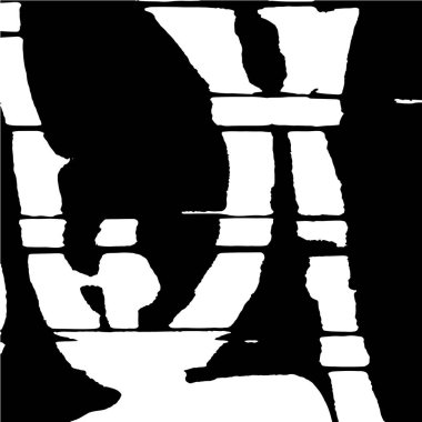 soyut siyah ve beyaz grunge şablonu, vektör illüstrasyonu