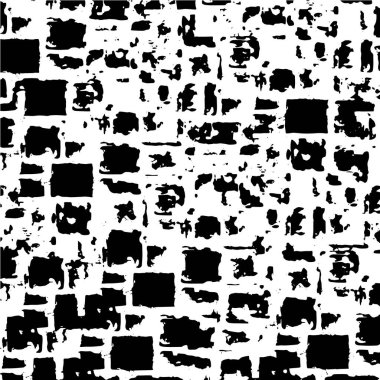 soyut siyah ve beyaz grunge şablonu, vektör illüstrasyonu