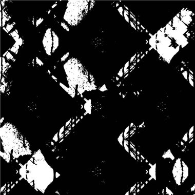 soyut siyah ve beyaz grunge şablonu, vektör illüstrasyonu