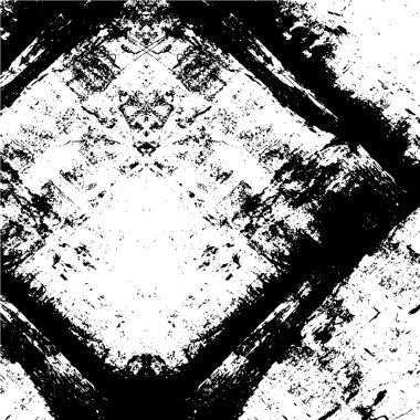 soyut siyah ve beyaz grunge şablonu, vektör illüstrasyonu