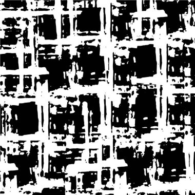 soyut siyah ve beyaz grunge şablonu, vektör illüstrasyonu