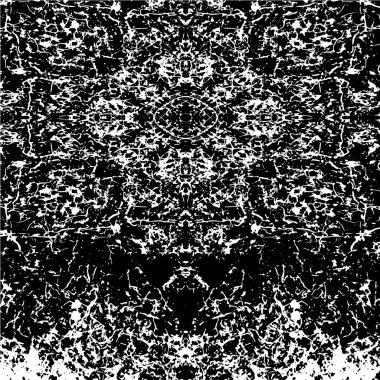 soyut siyah ve beyaz grunge şablonu, vektör illüstrasyonu