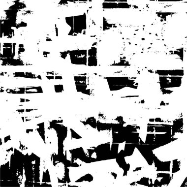 soyut siyah ve beyaz grunge şablonu, vektör illüstrasyonu