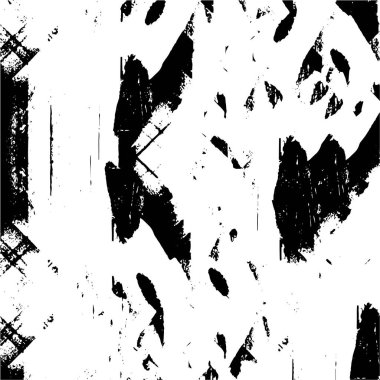 soyut siyah ve beyaz grunge şablonu, vektör illüstrasyonu