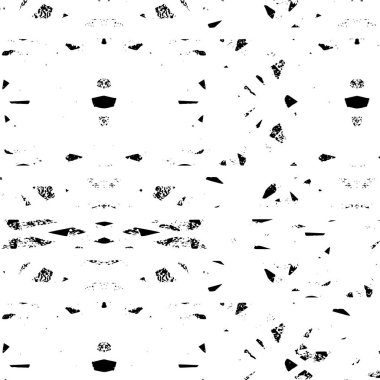 soyut siyah ve beyaz grunge şablonu, vektör illüstrasyonu