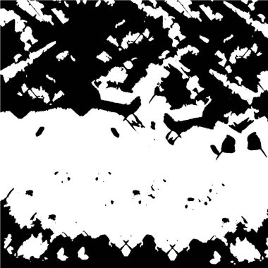 soyut siyah ve beyaz grunge şablonu, vektör illüstrasyonu