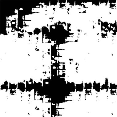 soyut siyah ve beyaz grunge şablonu, vektör illüstrasyonu