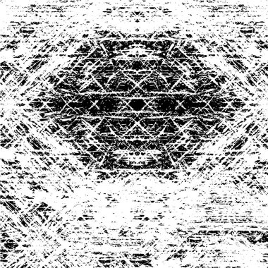soyut siyah ve beyaz grunge şablonu, vektör illüstrasyonu