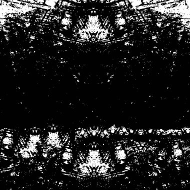 soyut siyah ve beyaz grunge şablonu, vektör illüstrasyonu