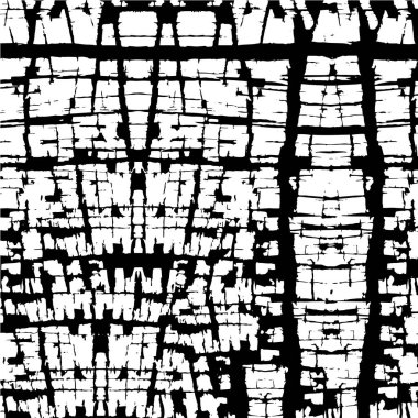 soyut siyah ve beyaz grunge şablonu, vektör illüstrasyonu