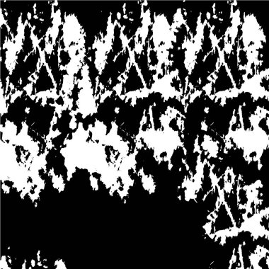 soyut siyah ve beyaz grunge şablonu, vektör illüstrasyonu