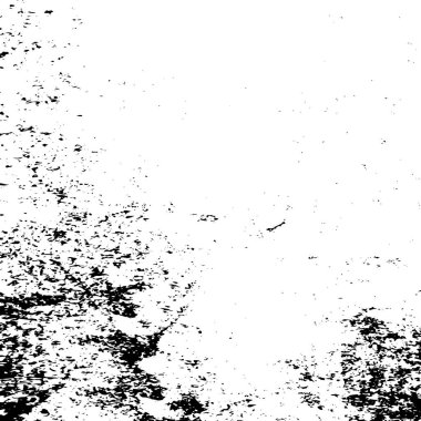 Grunge siyah ve beyaz kentsel vektör doku şablon. Karanlık dağınık toz sıkıntı arka plan kaplaması. Gürültü ve tahıl ile soyut noktalı, çizik, Vintage efekti oluşturmak kolay. Yaşlanma tasarım öğesi