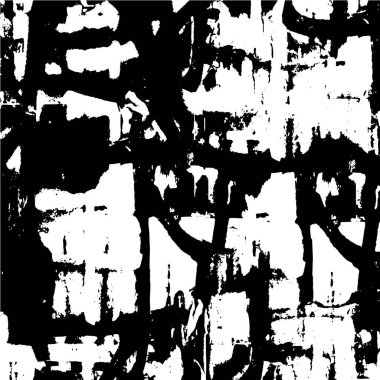 Grunge siyah ve beyaz kentsel vektör doku şablon. Karanlık dağınık toz sıkıntı arka plan kaplaması. Gürültü ve tahıl ile soyut noktalı, çizik, Vintage efekti oluşturmak kolay. Yaşlanma tasarım öğesi