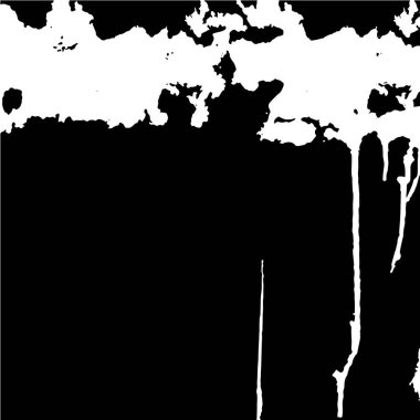 Sert siyah-beyaz dokular. Grunge 'un geçmişi. Soyut doku etkisi. Vektör İllüstrasyonu. 