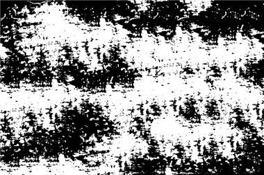 Sert siyah-beyaz dokular. Grunge 'un geçmişi. Soyut doku etkisi. Vektör İllüstrasyonu. 