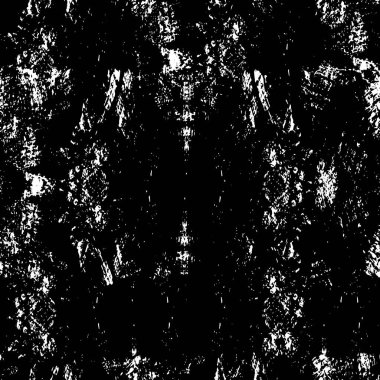 Sert siyah-beyaz dokular. Grunge 'un geçmişi. Soyut doku etkisi. Vektör İllüstrasyonu. 