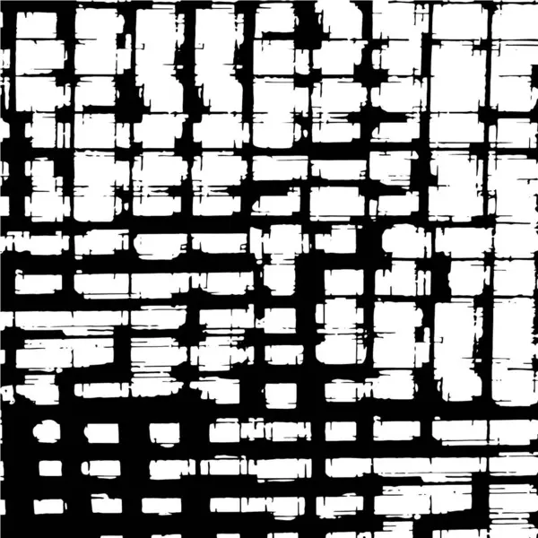 Textura Grunge Abstracta Fondo Pantalla Píxeles Blanco Negro — Archivo Imágenes Vectoriales