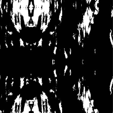 Sert siyah-beyaz dokular. Grunge 'un geçmişi. Soyut doku etkisi. Vektör İllüstrasyonu. 