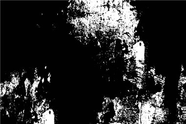 Sert siyah-beyaz dokular. Grunge 'un geçmişi. Soyut doku etkisi. Vektör İllüstrasyonu. 