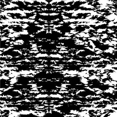 Sert siyah-beyaz dokular. Grunge 'un geçmişi. Soyut doku etkisi. Vektör İllüstrasyonu. 