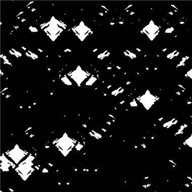 Sert siyah-beyaz dokular. Grunge 'un geçmişi. Soyut doku etkisi. Vektör İllüstrasyonu. 