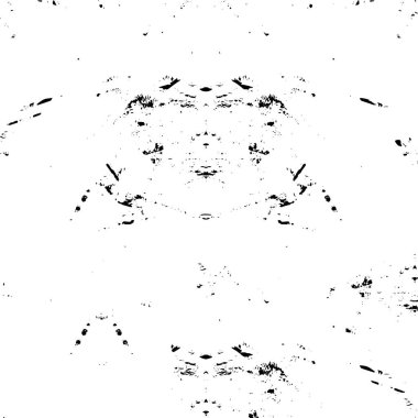 Sert siyah-beyaz dokular. Grunge 'un geçmişi. Soyut doku etkisi. Vektör İllüstrasyonu. 