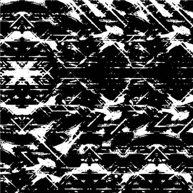 soyut siyah ve beyaz kaba doku, vektör illüstrasyonu