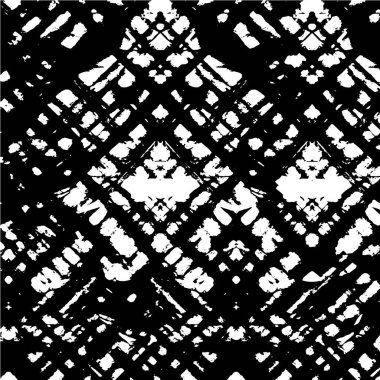 soyut siyah ve beyaz kaba doku, vektör illüstrasyonu