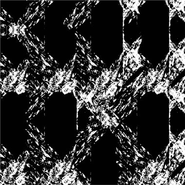Kaba monokrom desen çizimi. Grunge 'un geçmişi. Soyut doku efekti.