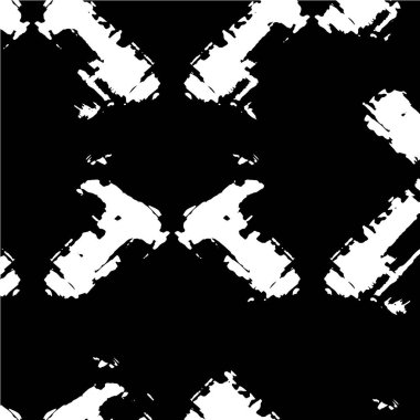 Kaba monokrom desen çizimi. Grunge 'un geçmişi. Soyut doku efekti.