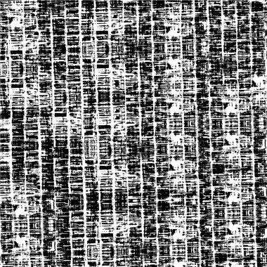 Kaba monokrom desen çizimi. Grunge 'un geçmişi. Soyut doku efekti.