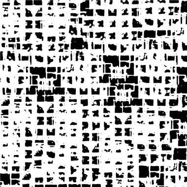 Kaba monokrom desen çizimi. Grunge 'un geçmişi. Soyut doku efekti.