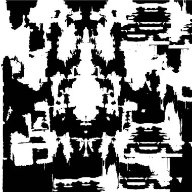 Kaba monokrom desen çizimi. Grunge 'un geçmişi. Soyut doku efekti.