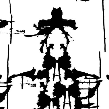 Siyah beyaz monokrom eski grunge vintage eskimiş arka plan soyut antika desenli retro model