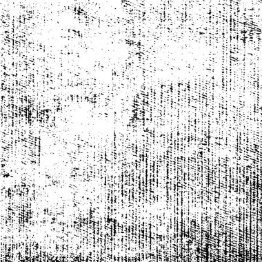 Grunge üst üste biniyor. Soyut siyah-beyaz vektör arkaplanı. Çatlak, leke ve noktalarda kirli desenli tek renkli klasik yüzey. Karanlık korku tarzında eski bir duvar.