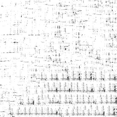 Çatlamış beton, taş ya da asfaltın sıkıntılı örtülü dokusu. Grunge 'un arka planı. soyut yarım ton vektör çizimi