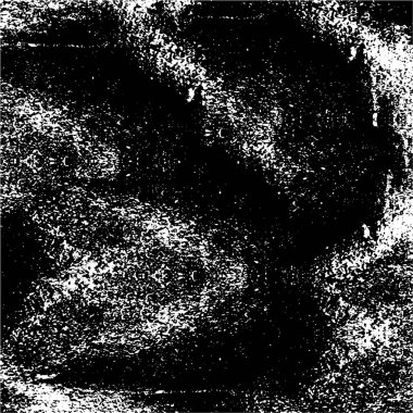 Çizik ve çiziklerle dolu siyah beyaz bir arka plan. Soyut vektör illüstrasyonu.